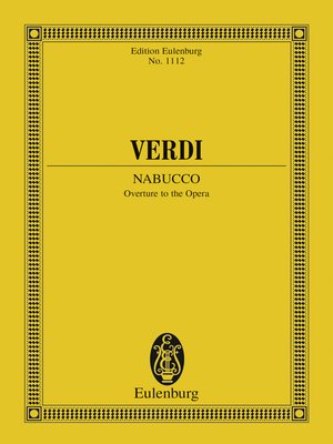 cover image of Nabucco